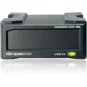 Tandberg RDX QuikStor 8782-RDX Drive Dock - USB 3.0 Host Interface External - Black