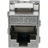 Tripp Lite Cat6a/Cat6/Cat5e Toolless Keystone Jack RJ45 Shielded Dust Cap