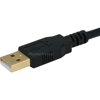 Monoprice 6ft USB 2.0 A Male to B Male 28/24AWG Cable - (Gold Plated)