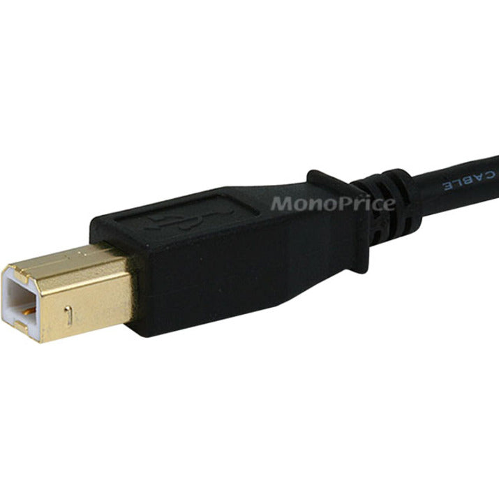 Monoprice 6ft USB 2.0 A Male to B Male 28/24AWG Cable - (Gold Plated)