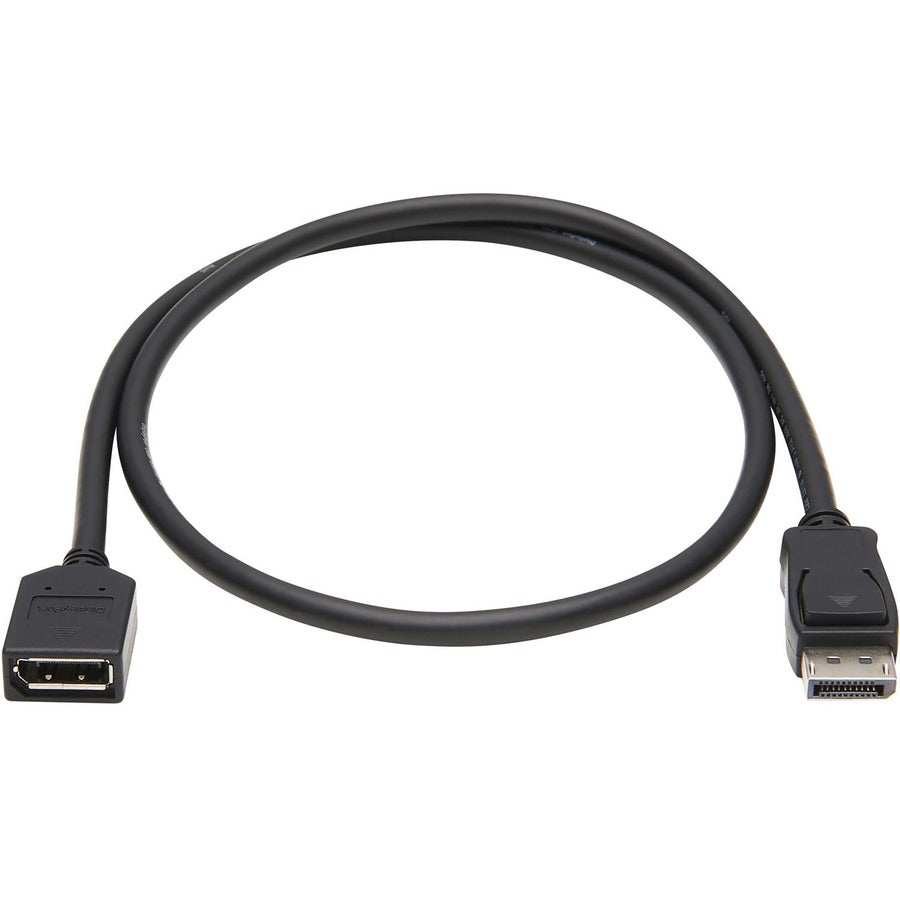Tripp Lite DisplayPort Extension Cable 4K w/ Latches HDCP 2.2 M/F 3ft 3'