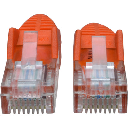 Tripp Lite 14ft Cat5 Cat5e Snagless Molded Patch Cable UTP Orange RJ45 M/M 14'