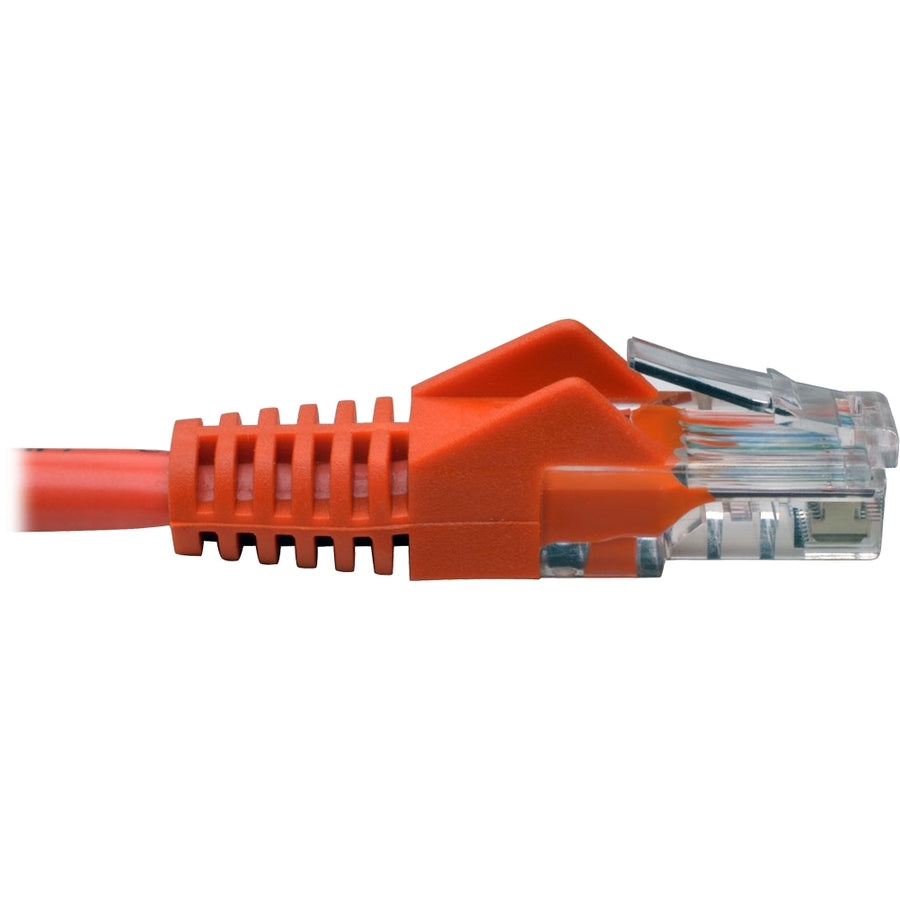 Tripp Lite 14ft Cat5 Cat5e Snagless Molded Patch Cable UTP Orange RJ45 M/M 14'