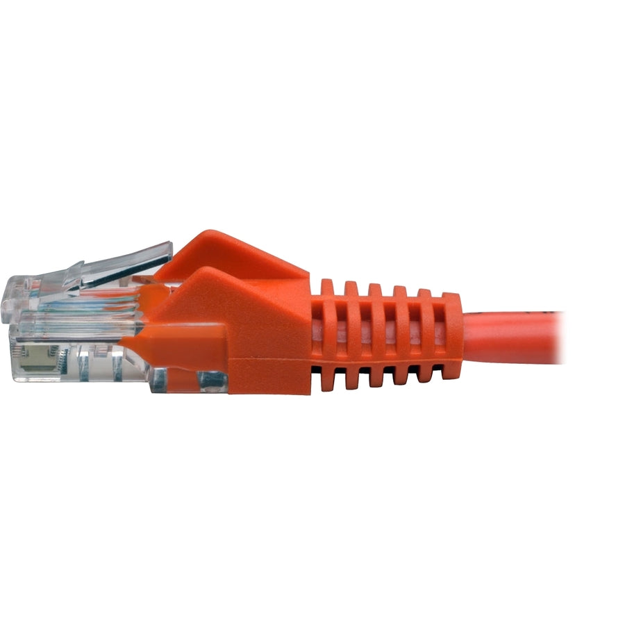 Tripp Lite 14ft Cat5 Cat5e Snagless Molded Patch Cable UTP Orange RJ45 M/M 14'