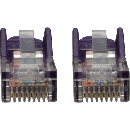 Tripp Lite 25ft Cat5 Cat5e Snagless Molded Patch Cable UTP Purple RJ45 M/M 25'