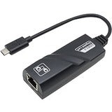 AddOn 5-Pack of USB 3.1 (C) Male to RJ-45 Female Black Adapters