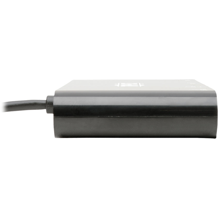 Tripp Lite USB C Docking Station Adapter Converter 4K w/ HDMI, VGA, Gigabit Ethernet, USB-A Hub, Black, Thunderbolt 3 Compatible