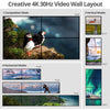 SIIG 3x3 4K Video Wall Processor with USB-C / DP / VGA / HDMI Input with EDID Management