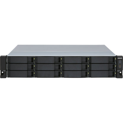 QNAP TL-R1200S-RP Drive Enclosure SATA/600 - Mini-SAS Host Interface - 2U Rack-mountable