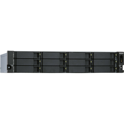 QNAP TL-R1200S-RP Drive Enclosure SATA/600 - Mini-SAS Host Interface - 2U Rack-mountable