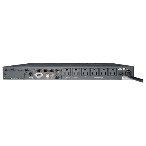 Tripp Lite UPS Smart 750VA 600W Rackmount AVR 120V Pure Sign Wave USB DB9 SNMP 1URM