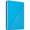 WD My Passport WDBPKJ0040BBL-WESN 4 TB Portable Hard Drive - External - Blue