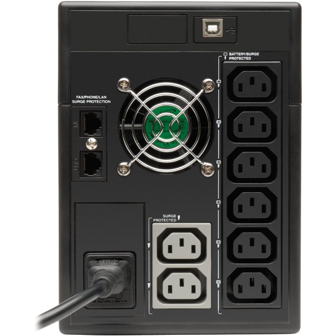 Tripp Lite UPS Smart 1500VA 900W International Tower AVR LCD 230V USB C13