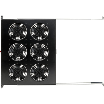 Tripp Lite Fan Tray for 19in Racks, 6 120V Fans 576 CFM C14 Inlet 1URM