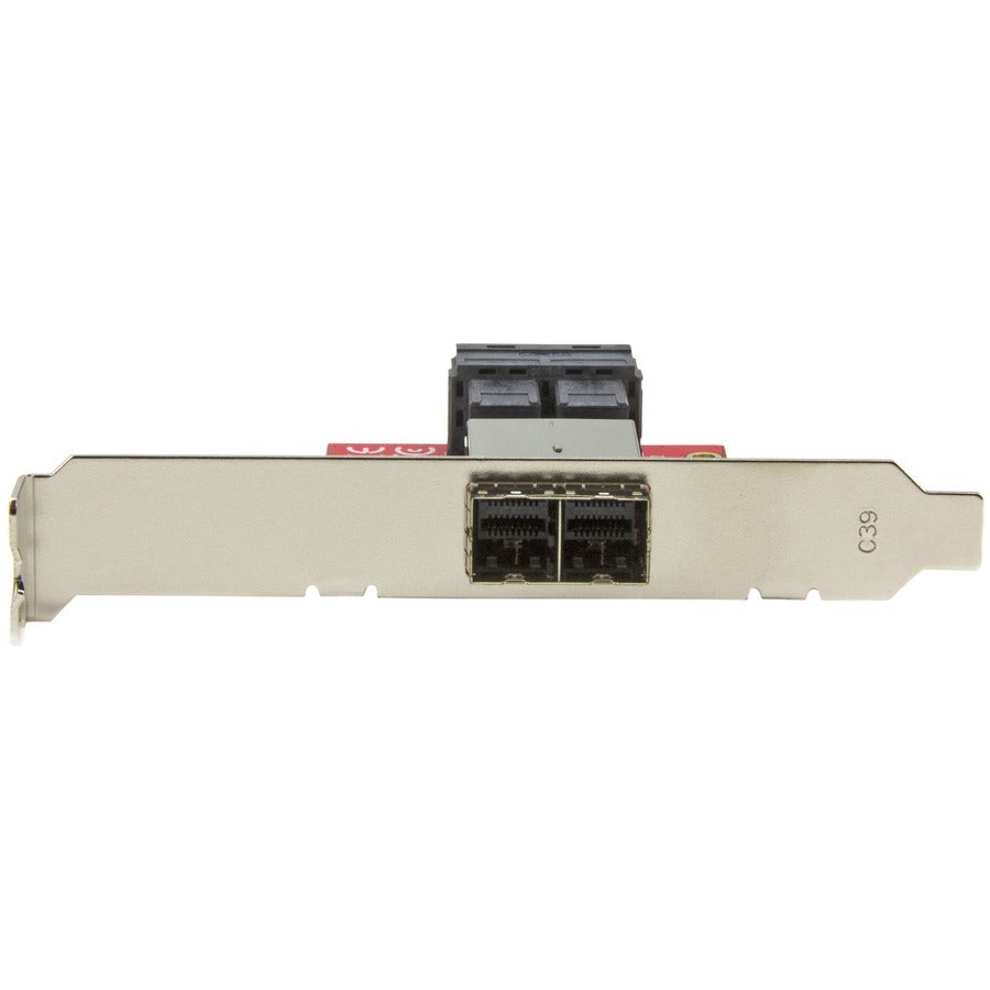 StarTech.com Mini-SAS Adapter - Dual SFF-8643 to SFF-8644 - with Full and Low-Profile Brackets - 12Gbps