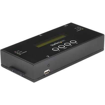 StarTech.com 1:1 Standalone Hard Drive Duplicator and Eraser for 2.5 / 3.5in SATA and SAS Drives - HDD/SSD Cloner and Eraser for SATA/SAS