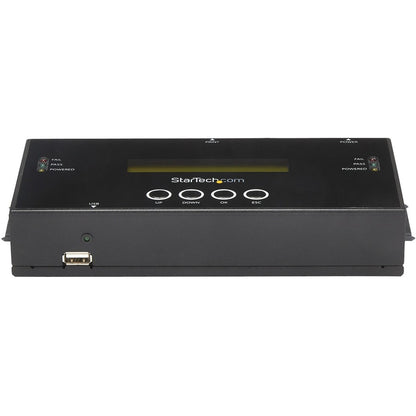 StarTech.com 1:1 Standalone Hard Drive Duplicator and Eraser for 2.5 / 3.5in SATA and SAS Drives - HDD/SSD Cloner and Eraser for SATA/SAS