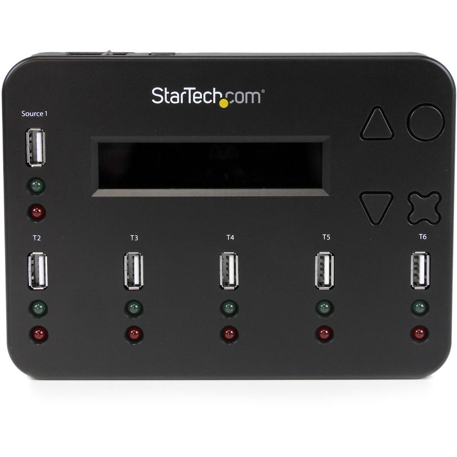 StarTech.com Standalone 1:5 USB Flash Drive Duplicator and Eraser - Flash Drive Copier