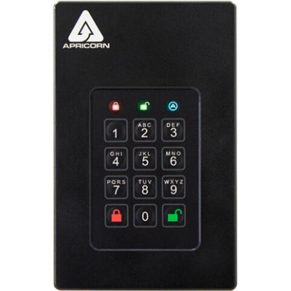 Apricorn Aegis Fortress 1 TB Hard Drive - External
