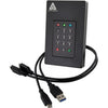 Apricorn Aegis Fortress 1 TB Hard Drive - External