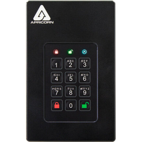 Apricorn Aegis Fortress 2 TB Hard Drive - External