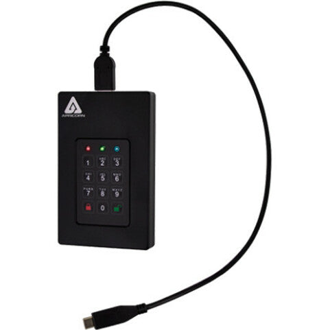 Apricorn Aegis Fortress 2 TB Hard Drive - External