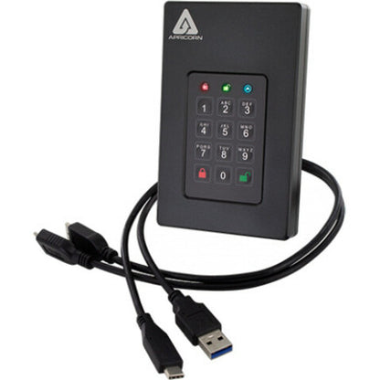 Apricorn Aegis Fortress 5 TB Hard Drive - External