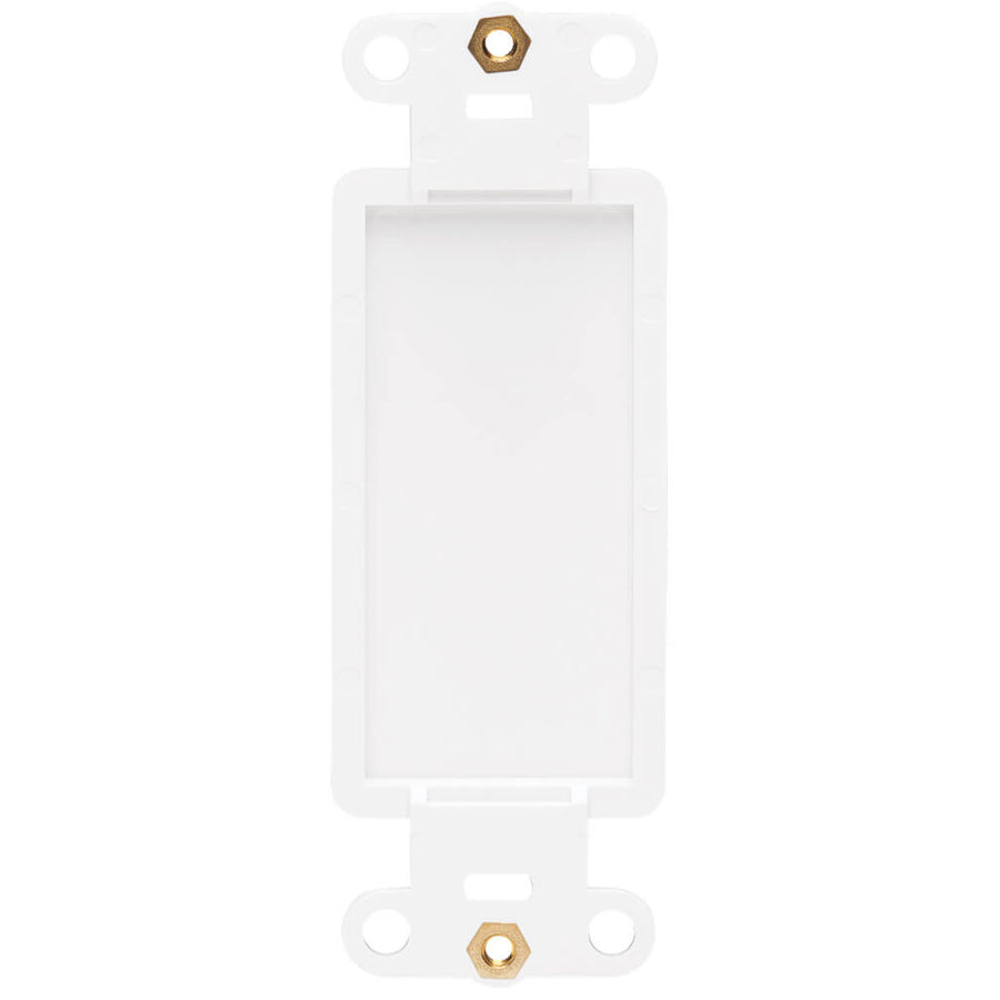 Tripp Lite Center Plate Insert, Decora Style - Vertical, Blank