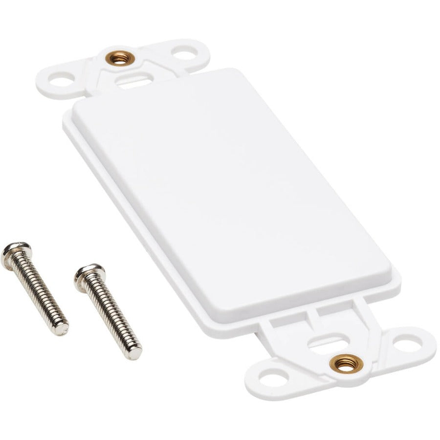 Tripp Lite Center Plate Insert, Decora Style - Vertical, Blank