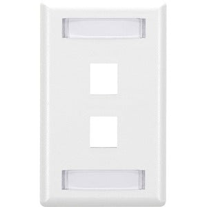 Black Box GigaStation2 2 Socket Network Faceplate