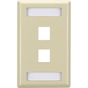 Black Box GigaStation2 2 Socket Network Faceplate