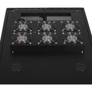 Tripp Lite Intl Rack Enclosure Server Cabinet Roof Mount Fan Panel Airflow Mgmt 230V