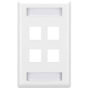 Black Box GigaStation2 4 Socket Network Faceplate