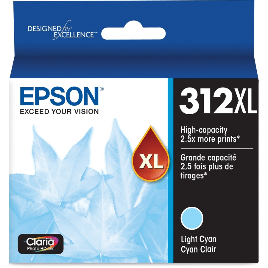 Epson Claria Photo HD T312XL Original Ink Cartridge - Light Cyan