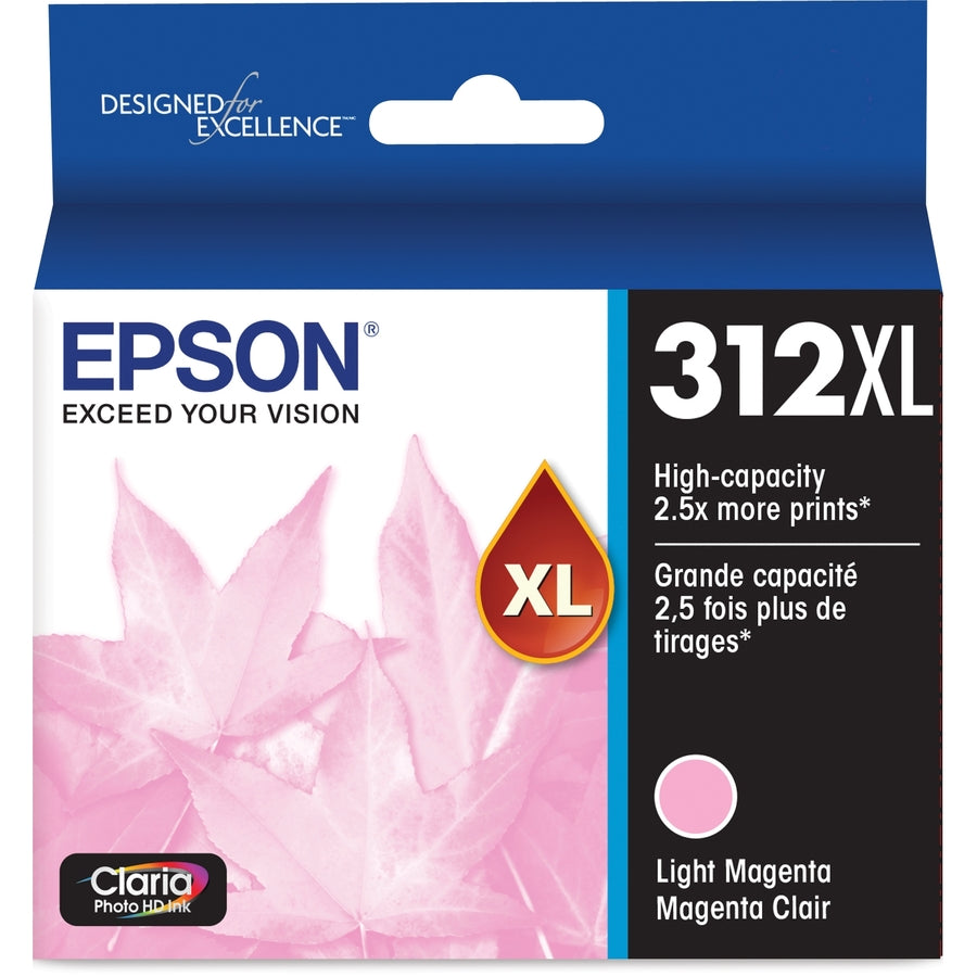 Epson Claria Photo HD T312XL Original Ink Cartridge - Light Magenta