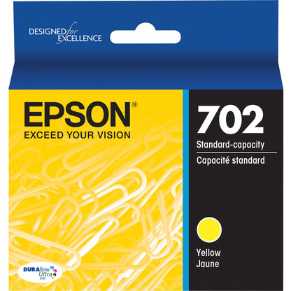 Epson DURABrite Ultra T702 Original Ink Cartridge - Yellow