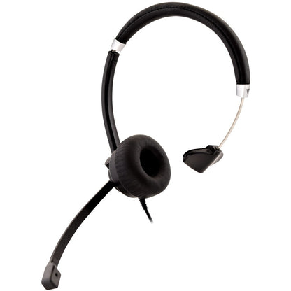 V7 Deluxe USB Mono Headset with Boom Mic