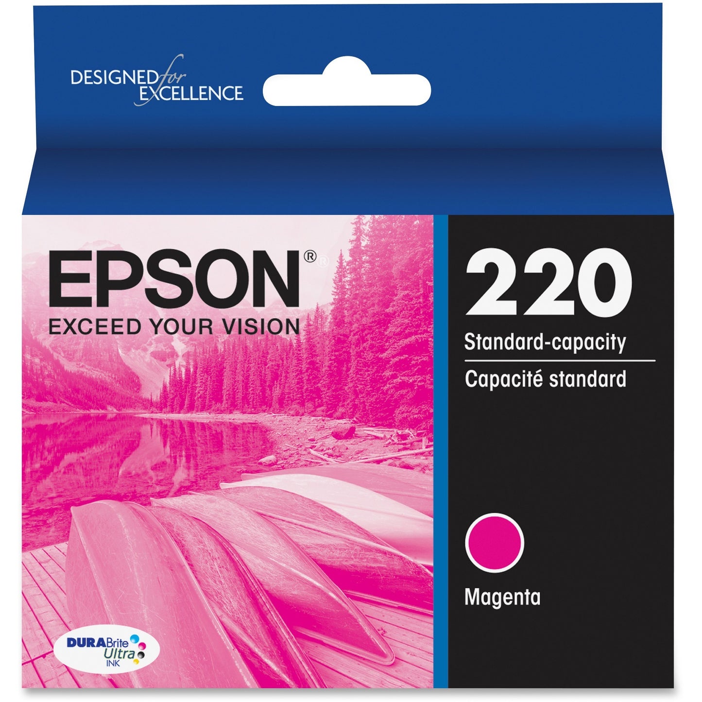 Epson DURABrite Ultra 220 Original Ink Cartridge - Magenta