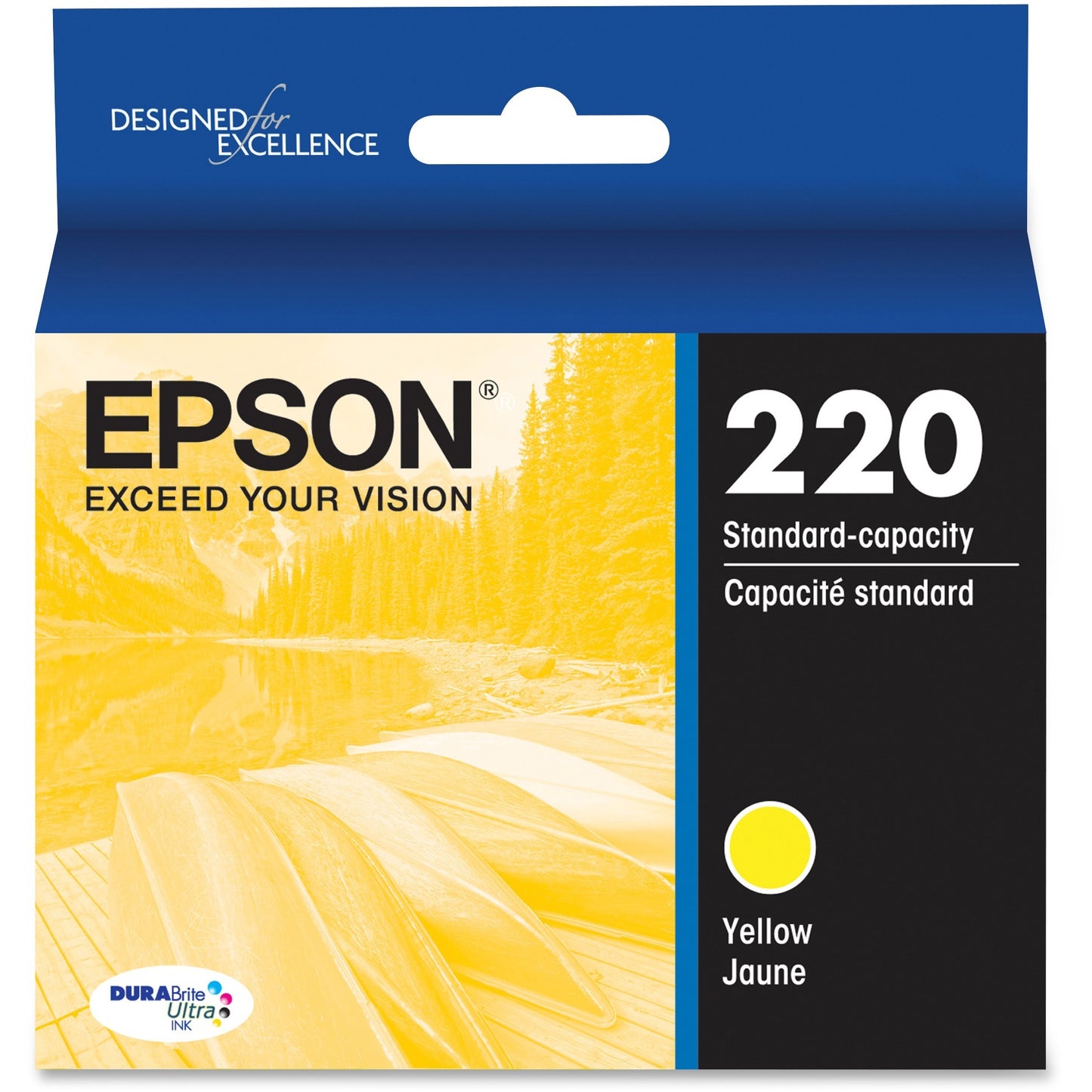 Epson DURABrite Ultra 220 Original Ink Cartridge - Yellow