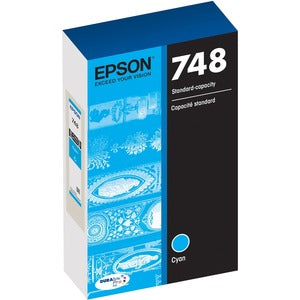 Epson DURABrite Pro 748 Original Ink Cartridge - Cyan