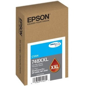 Epson DURABrite Pro 748 Original Ink Cartridge - Cyan