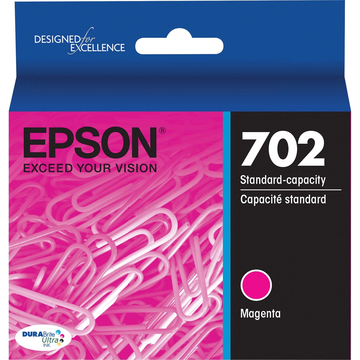 Epson DURABrite Ultra T702 Original Ink Cartridge - Magenta