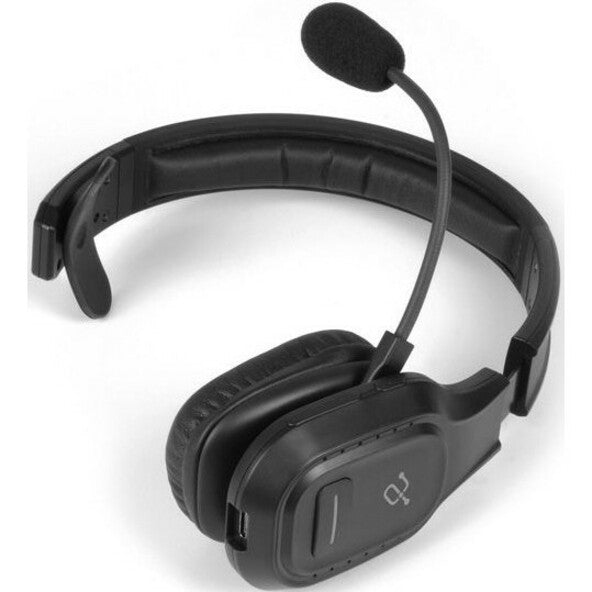 Aluratek Bluetooth Wireless Headset with Noise Cancelling Boom Microphone