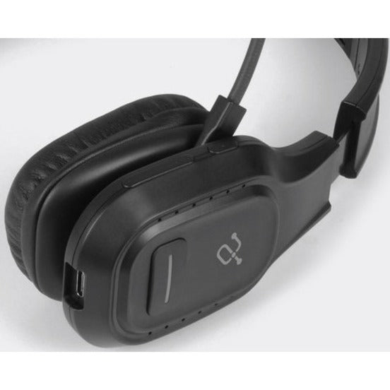 Aluratek Bluetooth Wireless Headset with Noise Cancelling Boom Microphone