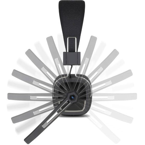 Aluratek Bluetooth Wireless Stereo Headset with Boom Microphone and Bluetooth Dongle
