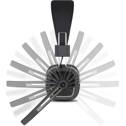Aluratek Bluetooth Wireless Stereo Headset with Boom Microphone and Bluetooth Dongle
