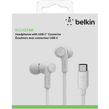Belkin ROCKSTAR Headphones with USB-C Connector (USB-C Headphones)
