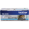 Brother Genuine TN-223C Standard Yield Cyan Toner Cartridge