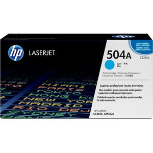HP 504A (CE251A) Original Toner Cartridge - Single Pack
