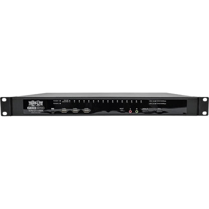 Tripp Lite 16-Port KVM Switch Cat5 Over IP 1 Local 2 Remote User 1U TAA GSA
